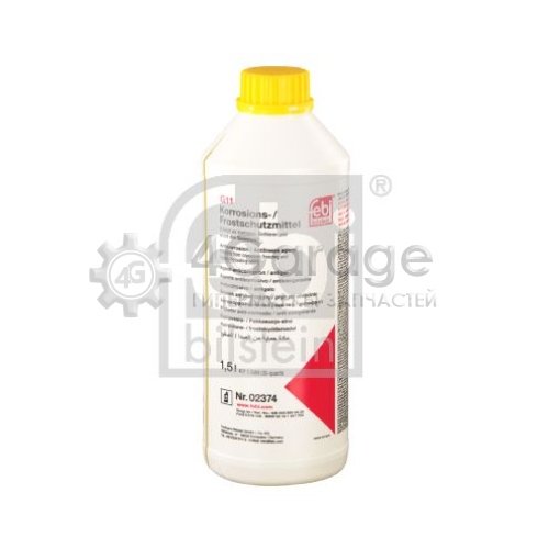 FEBI BILSTEIN 02374 Антифриз FEBI 80C Красный Концентрат 1.5л 2374