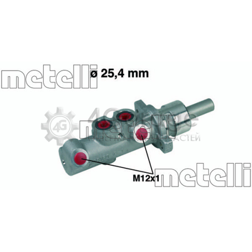 METELLI 050314 Главный тормозной цилиндр