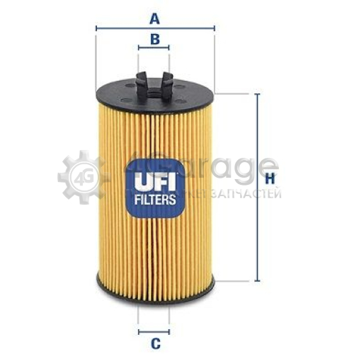 UFI 2506400 Масляный фильтр