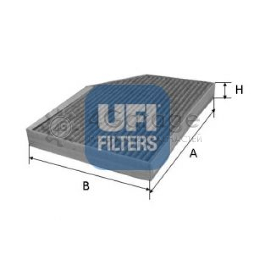 UFI 5416800 Фильтр воздух во внутренном пространстве