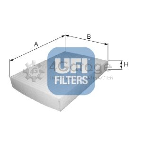 UFI 5303200 Фильтр воздух во внутренном пространстве