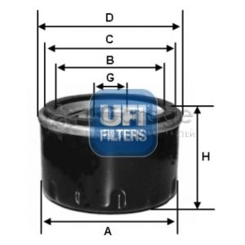 UFI 2351900 Масляный фильтр