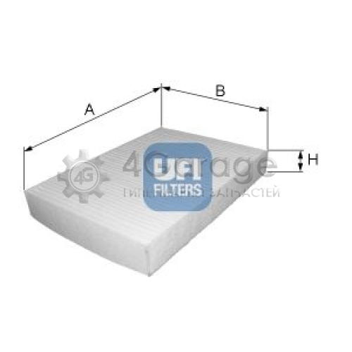 UFI 5321800 Фильтр воздух во внутренном пространстве