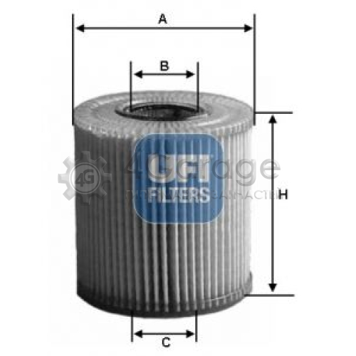 Масляный фильтр UFI 2516400 в Нижнем Новгороде