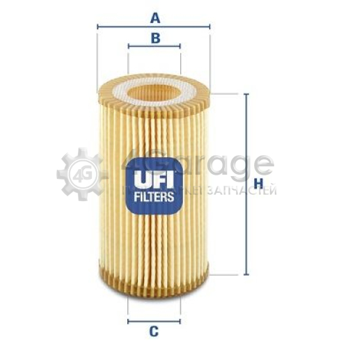 UFI 2515900 Масляный фильтр