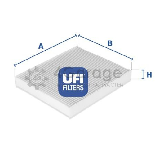 UFI 5303100 Фильтр воздух во внутренном пространстве