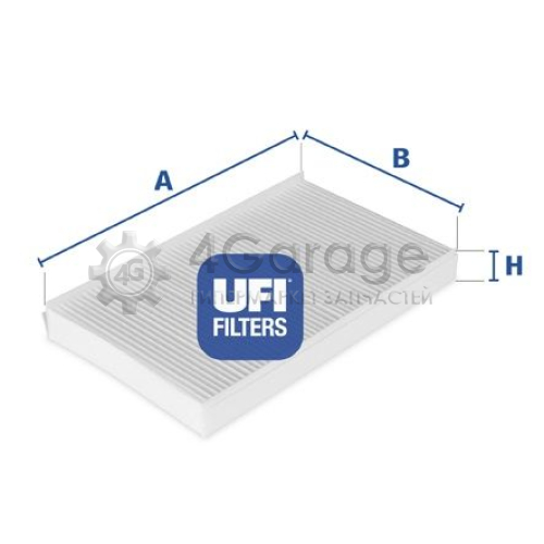 UFI 5303800 Фильтр воздух во внутренном пространстве