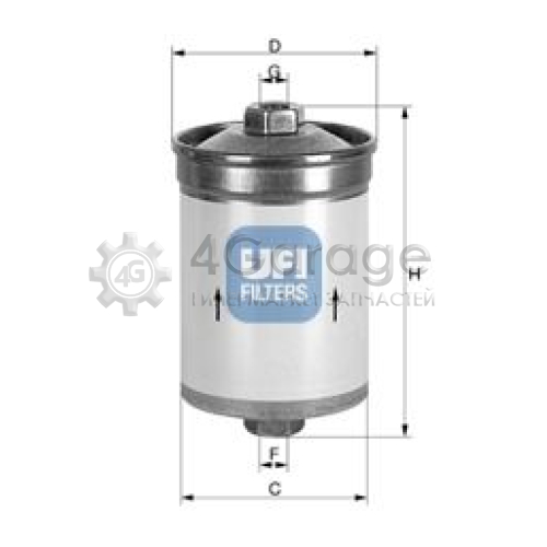 Топливный фильтр UFI 3150200 в Ростове-на-Дону