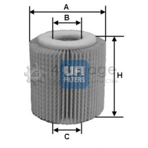 UFI 2505600 Масляный фильтр