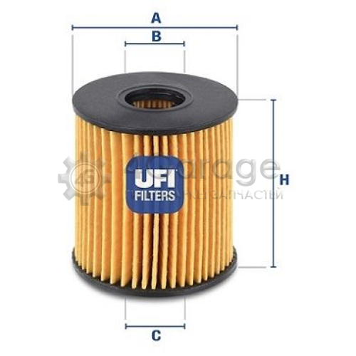 UFI 2506000 Масляный фильтр