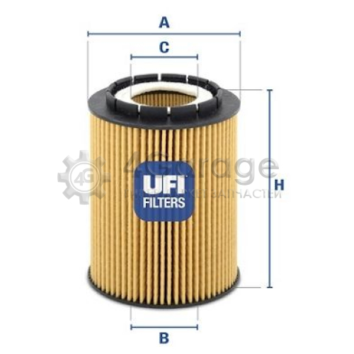 UFI 2501000 Масляный фильтр