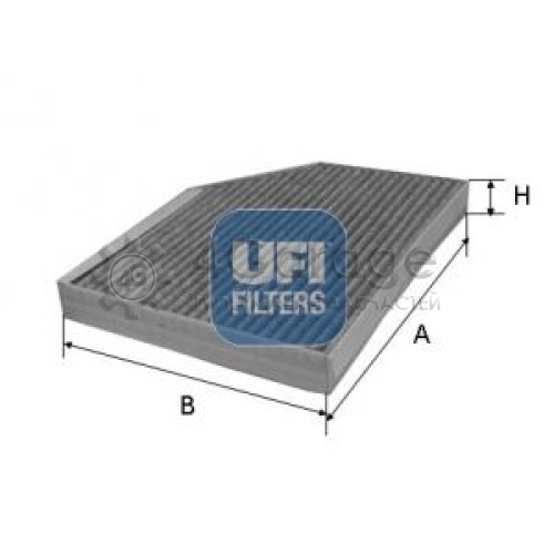 UFI 5422200 Фильтр воздух во внутренном пространстве