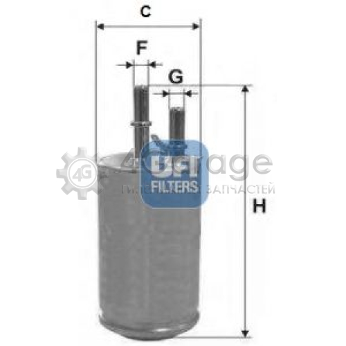 UFI 3195100 Топливный фильтр