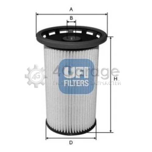 Топливный фильтр UFI 2603800 в Москве