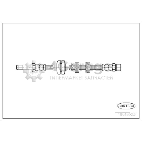 CORTECO 19018523 Тормозной шланг