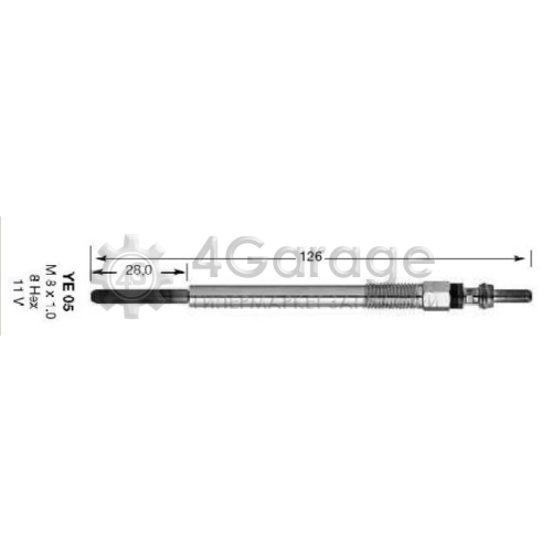 Свеча накаливания D Power NGK 91322 в Нижнем Новгороде