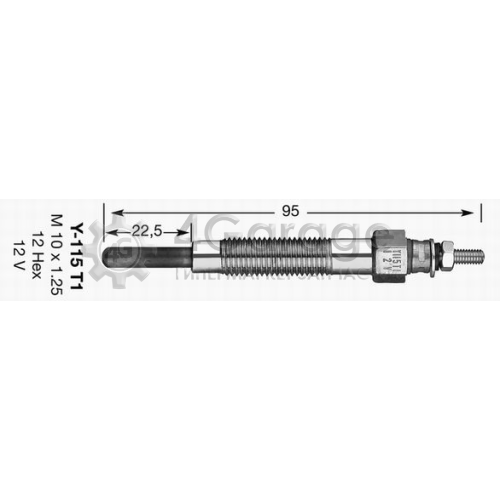 NGK 2189 Свеча накаливания