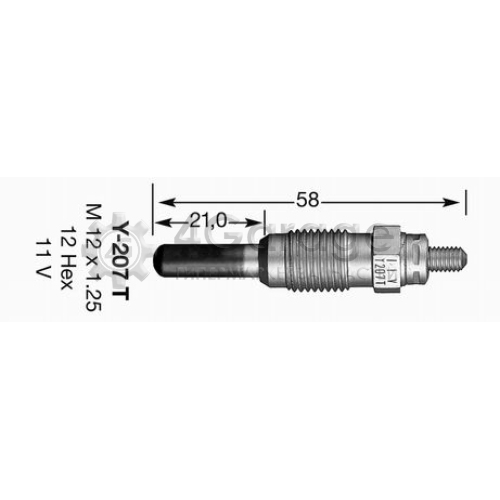 NGK 1239 Свеча накаливания в Красноярске