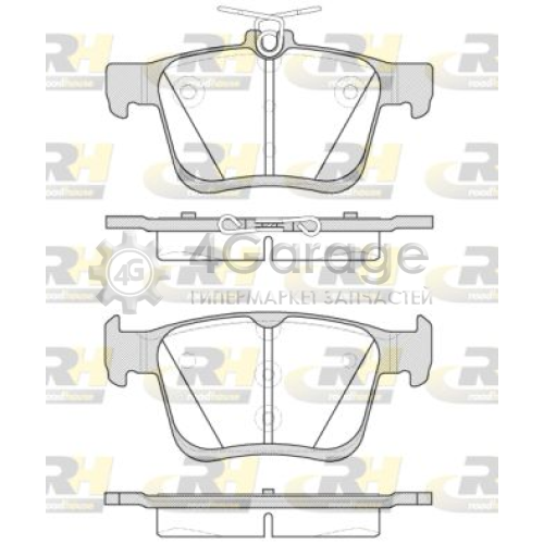 19xfl2h89ne021516. Roadhouse колодки производитель.