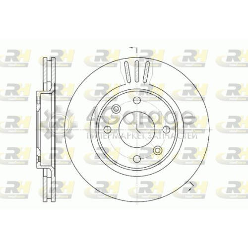 ROADHOUSE 660310 Тормозной диск в Красноярске