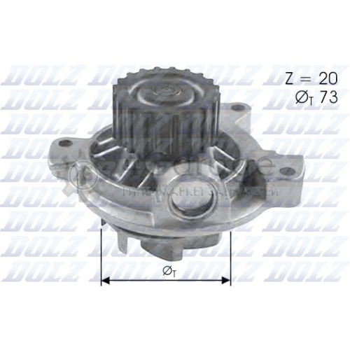 DOLZ A280 Водяной насос