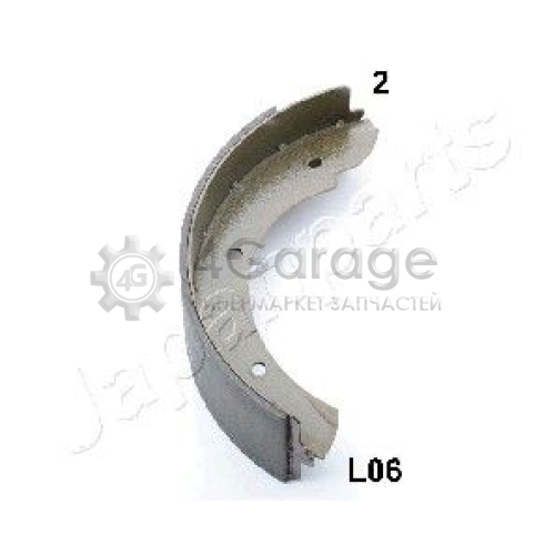 JAPANPARTS GFL06AF Комплект тормозных колодок стояночная тормозная система