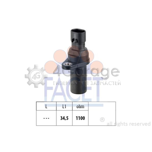 Датчик импульсов Made in Italy OE Equivalent FACET 90378 в Ростове-на-Дону