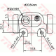 TRW BWF124 Колесный тормозной цилиндр