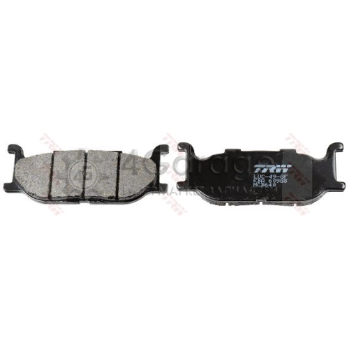 Колодки тормозные передние MOTO TRW MCB640 в Нижнем Новгороде