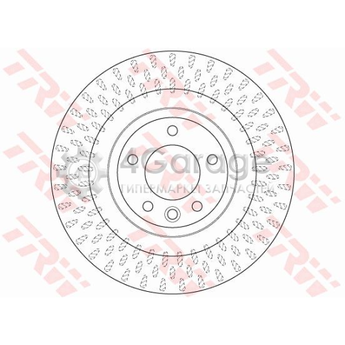 TRW DF6528S Тормозной диск