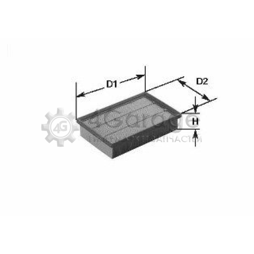 Воздушный фильтр CLEAN FILTERS MA1316 в Москве