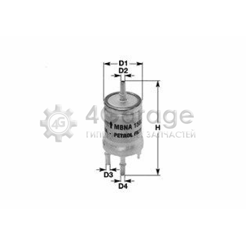Топливный фильтр CLEAN FILTERS MBNA1503 в Москве