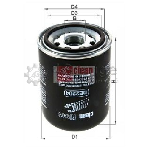 CLEAN FILTERS DE2204 Патрон осушителя воздуха пневматическая система в Красноярске