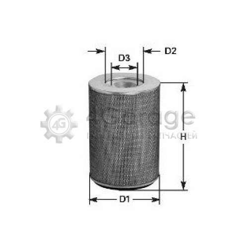 Воздушный фильтр CLEAN FILTERS MA581 в Нижнем Новгороде