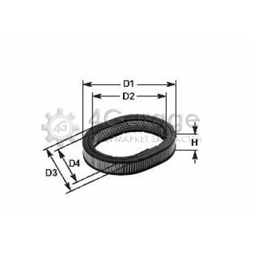 CLEAN FILTERS MA3003 Воздушный фильтр в Красноярске