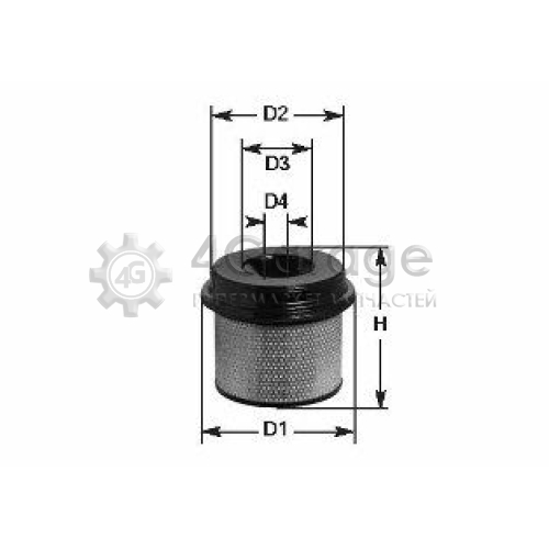 Воздушный фильтр CLEAN FILTERS MA1499 в Нижнем Новгороде