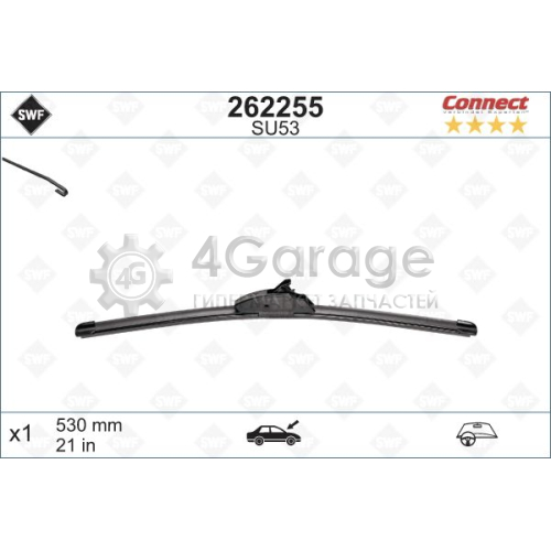 Щетка стеклоочистителя ALTERNATIVE CONNECT UPGRADE SWF 262255 в Ростове-на-Дону