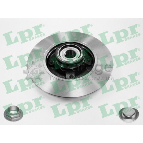 LPR C1013PCA Тормозной диск HUB BRAKE DISC