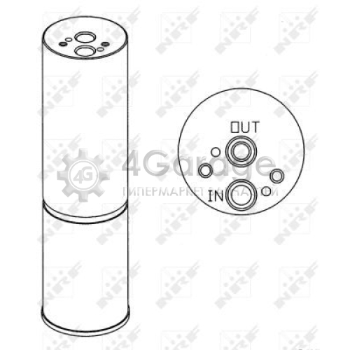 NRF 33168 Осушитель кондиционер EASY FIT
