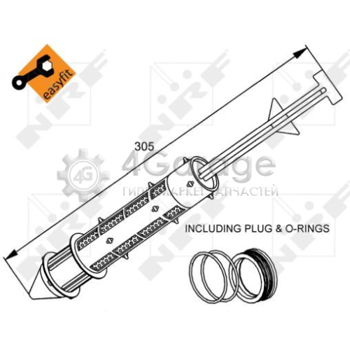 NRF 33178 Осушитель кондиционер EASY FIT