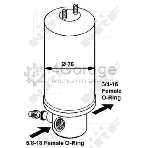 NRF 33061 Осушитель кондиционер EASY FIT