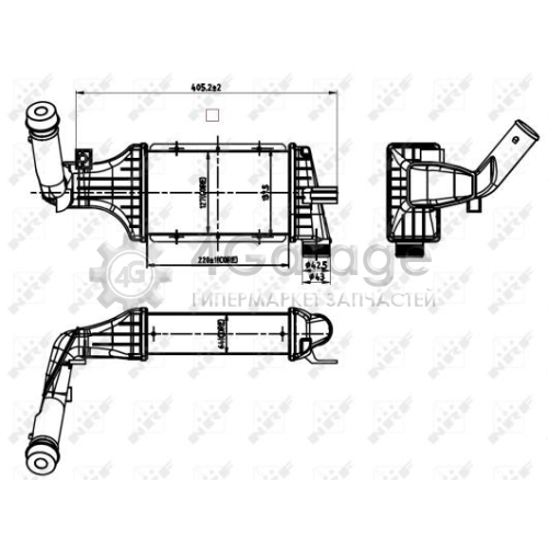 NRF 30428 Интеркулер