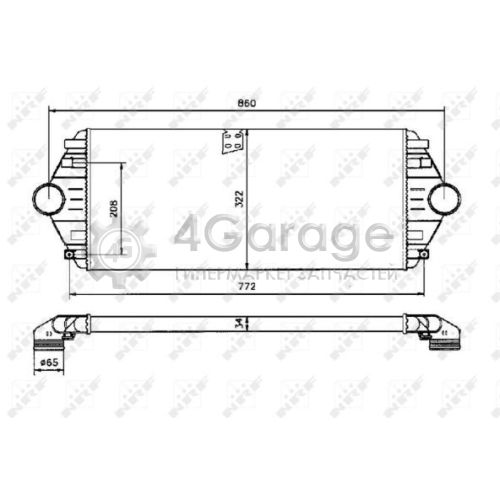 NRF 30803 Интеркулер