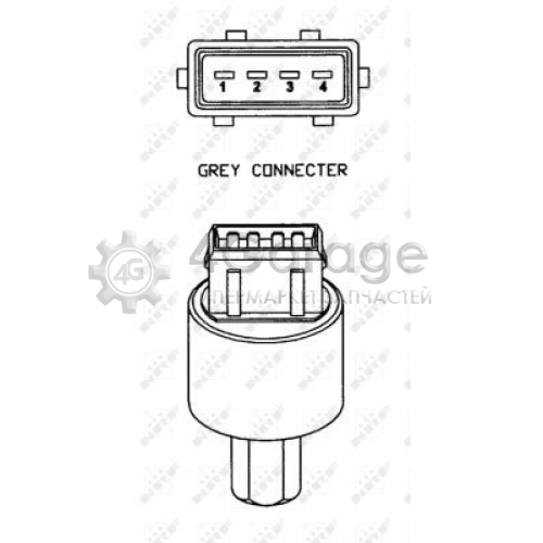 Пневматический выключатель кондиционер EASY FIT NRF 38928 в Нижнем Новгороде