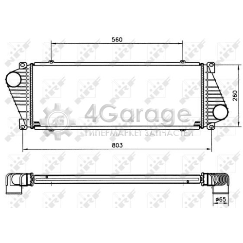 NRF 30830 Интеркулер
