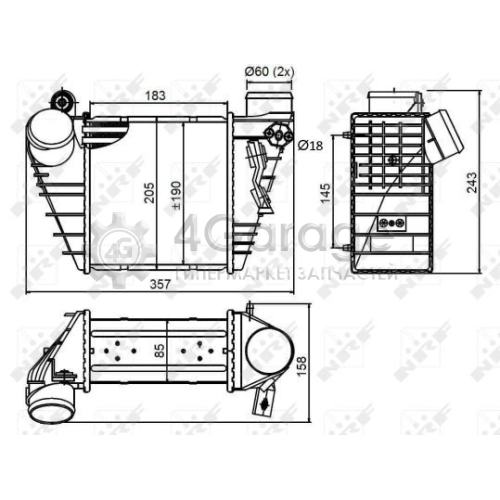 NRF 30847 Интеркулер