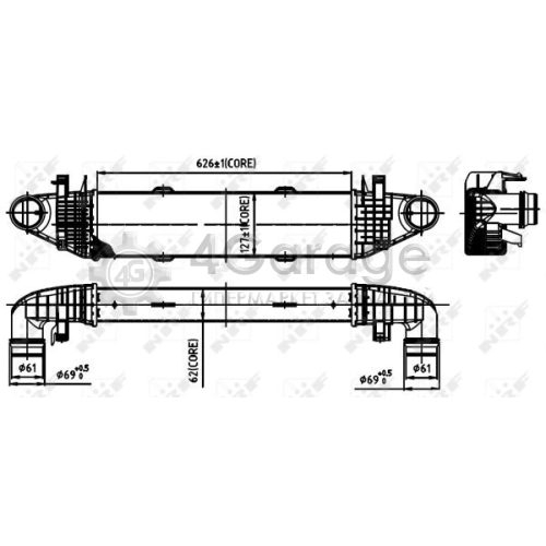 Интеркулер NRF 30314 в Ростове-на-Дону