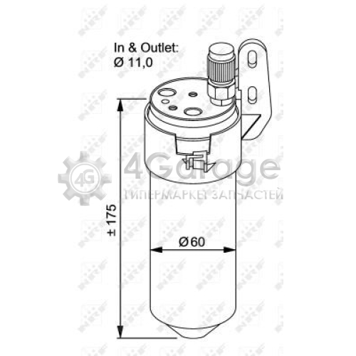 NRF 33200 Осушитель кондиционер EASY FIT