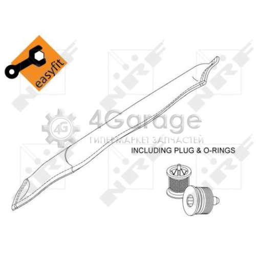 NRF 33187 Осушитель кондиционер EASY FIT в Красноярске