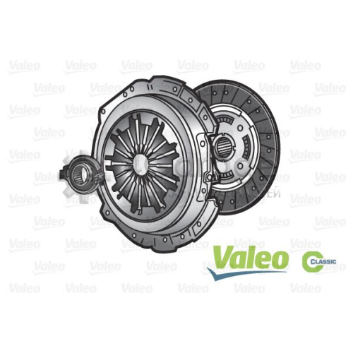 VALEO 786018 Комплект сцепления с подшипником